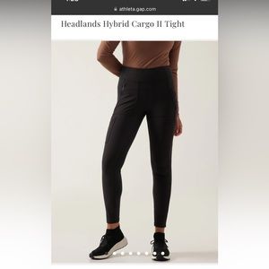 Athleta hybrid cargo legging